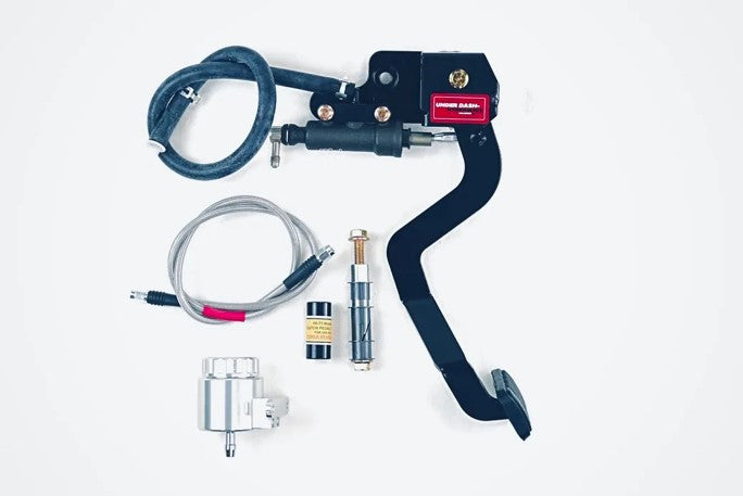 1967-68 Ford Mustang Under-Dash Hydraulics Master Cylinder Clutch Pedal Kit (Billet Reservoir)