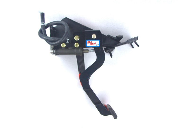 1967-68 Ford Mustang Under-Dash Hydraulics Master Cylinder Clutch Pedal Kit (Billet Reservoir)