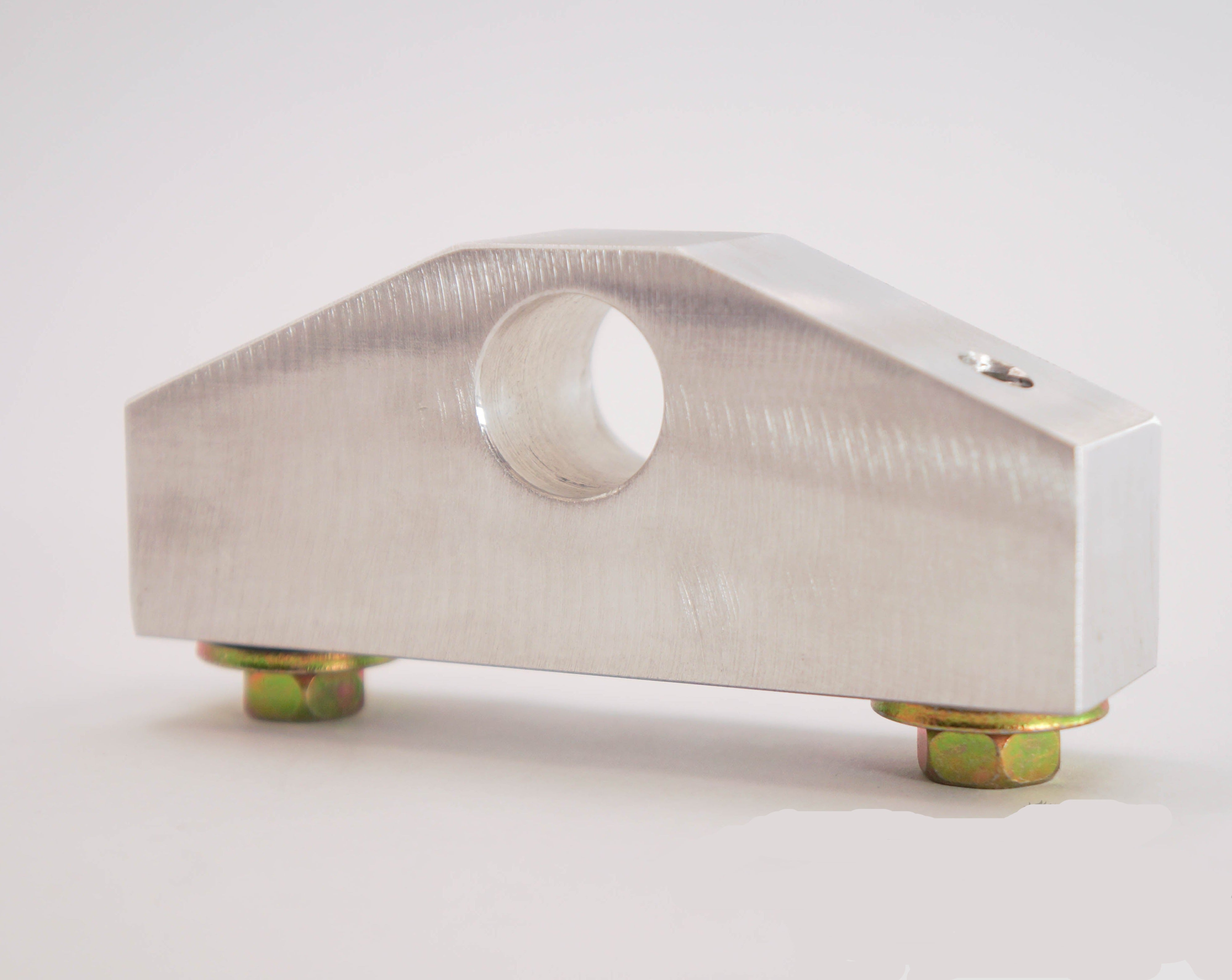 65-66 Mustang Non-Adjustable Billet Aluminum Clutch Cable Stop / Firewall Brace