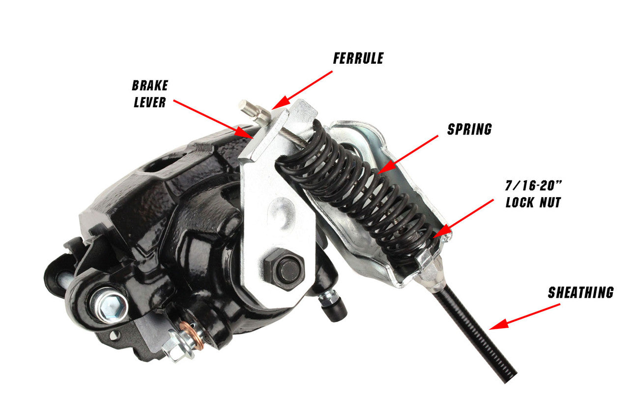 Rear Parking Brake Adapter Cables