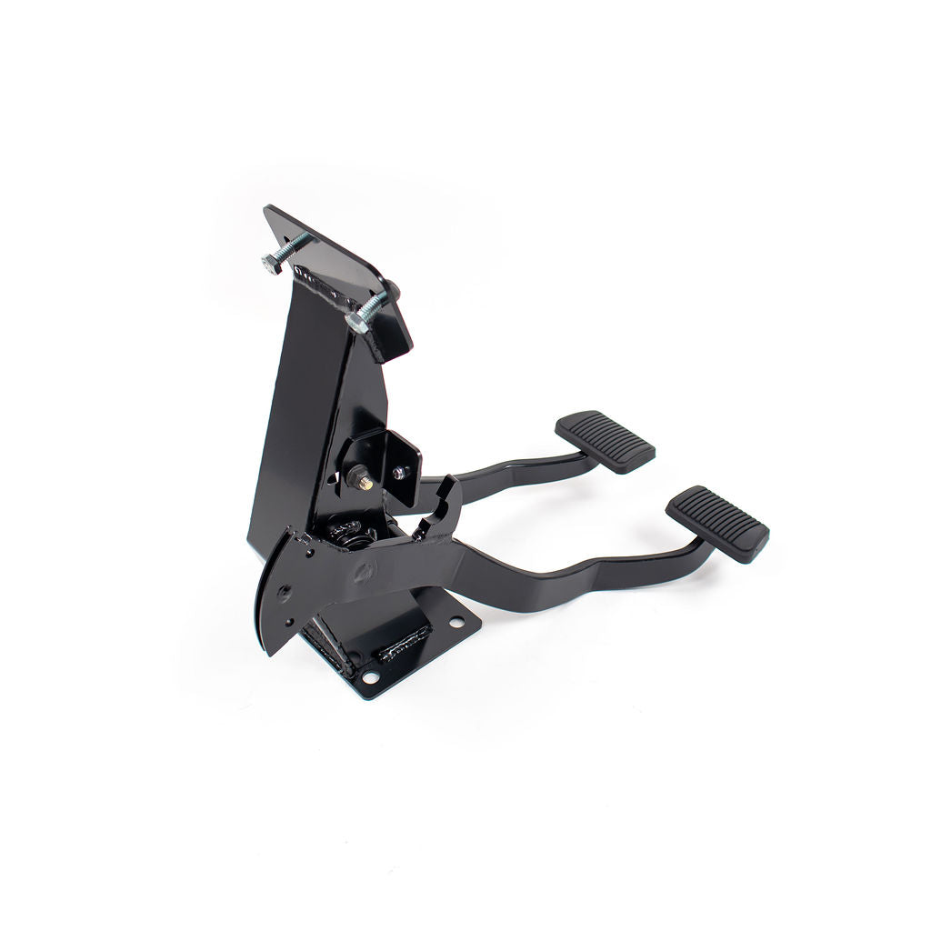 Pedal Support Assembly for 65-66 Mustang - Cable Clutch Pedal and Power Brake Pedal