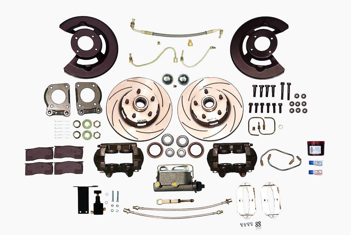 4 PISTON CALIPER BRAKE KIT for 65-66 Mustang