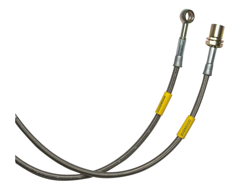 Goodridge 12340 G-Stop Stainless Brake Line Kit, 1996-98 Mustang Cobra