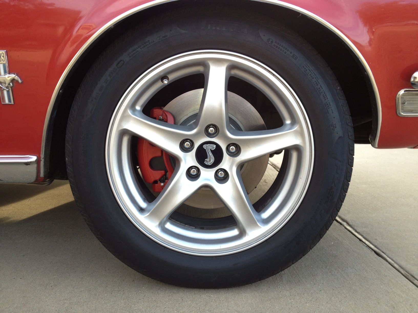 12.5" 2005-14 Mustang (S197) Brakes on 65-73 Mustang