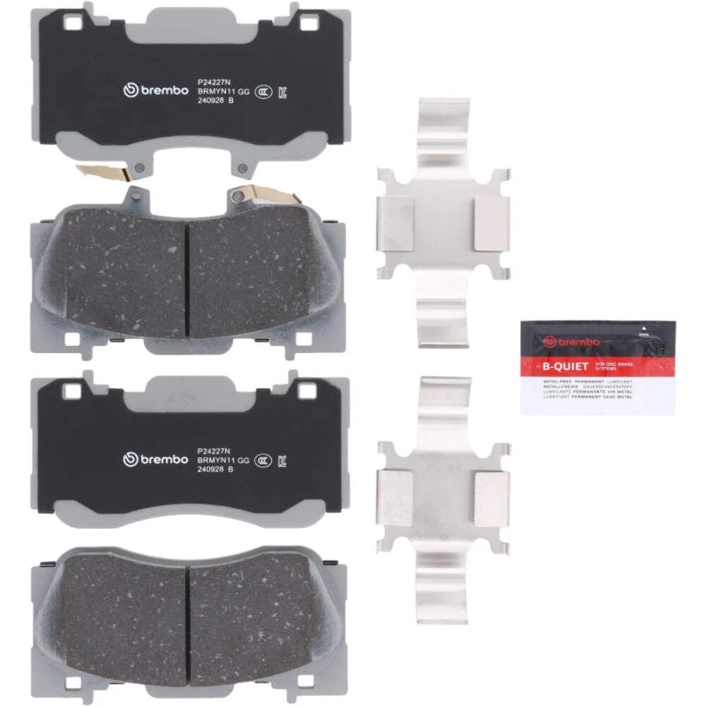 Brembo OE Front Brake Pad Set - 2015-22 Mustang (S550)