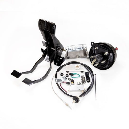 Master Kit for 67-68 Mustang (Power Brakes & Cable Clutch System) for a front wheel disc car