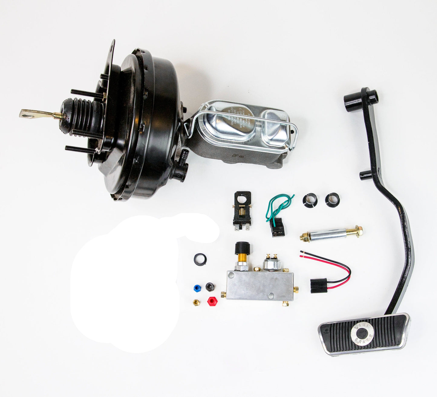 Power Brake Upgrade / Replacement for an Automatic Transmission 67-70 Mustang or Cougar for an All Wheel Disc Brake Car