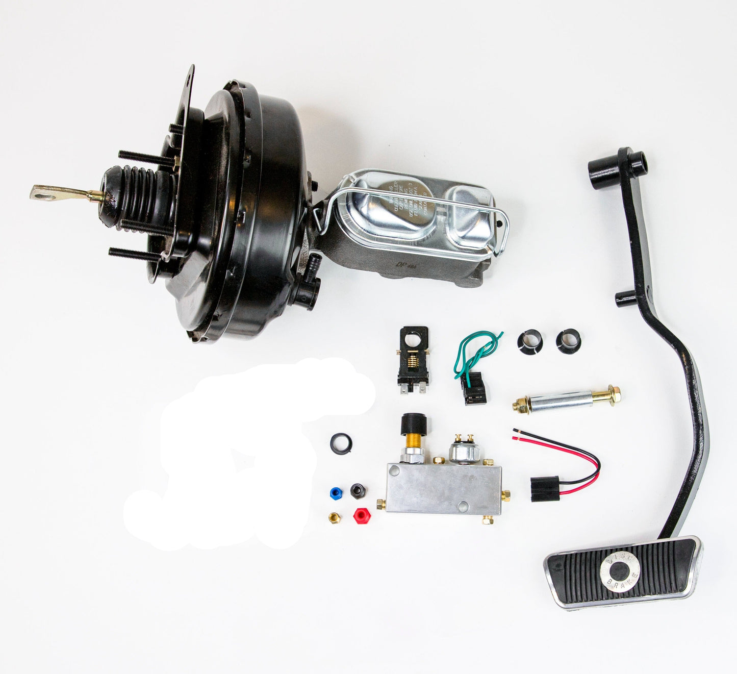 Power Brake Upgrade / Replacement for an Automatic Transmission 67-70 Mustang or Cougar on a Front Wheel Disc Brake Car