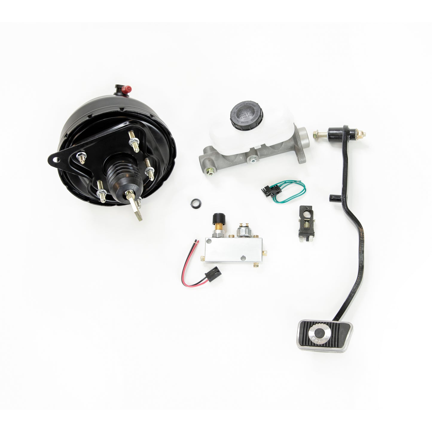 Power Brake Upgrade / Replacement for a Manual Transmission 67-70 Mustang or Cougar for an All Wheel Disc Brake Car
