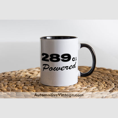 Ford 289 c.i. Powered Engine Size Coffee Mug