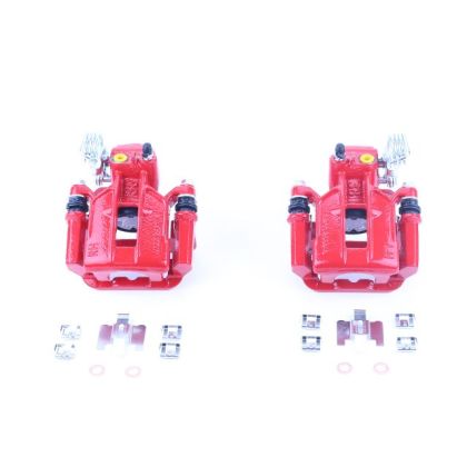 PowerStop Rear Red Calipers with Brackets 1994-2004 Mustang