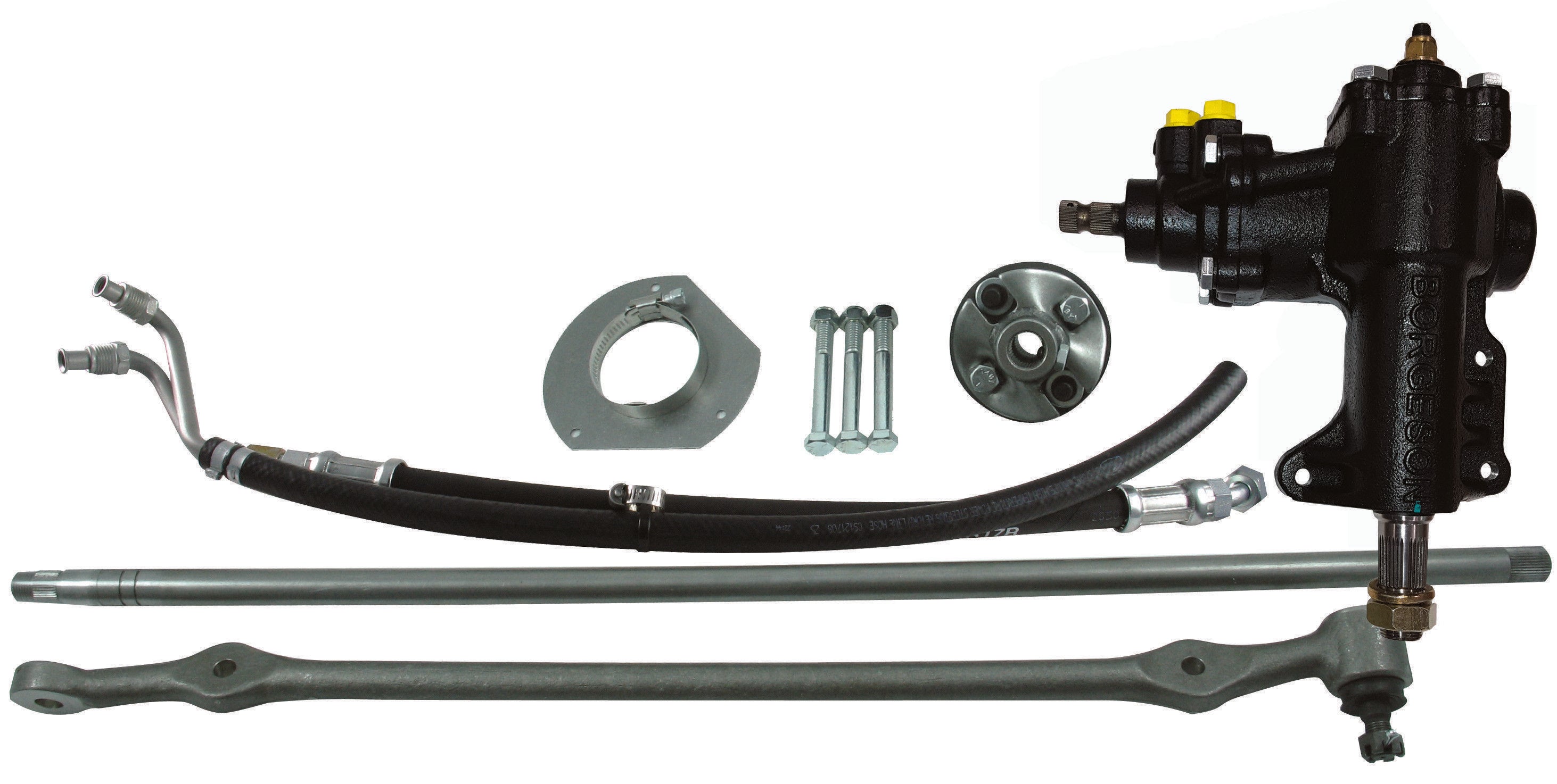 Borgeson 999023 Power Steering Box Upgrade Kit, 1965-66 Mustang