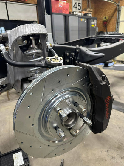 2003-11 Crown Vic Big Brake Adapter Kits (Six-Piston Brembos with 15" or 15.5"Rotors)