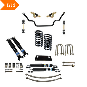 Street Performance Full Suspension Kit with Bilstein Sport Shocks – Level 2 (1967-1970)