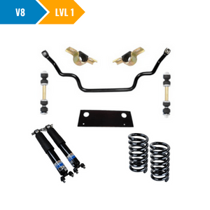 Street Performance Front Suspension Kit with Bilstein Shocks – Level 1 (V8 1965-1966)