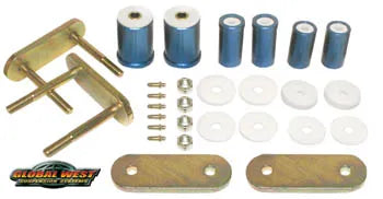 Del-A-Lum Leaf Spring Bushing Kit (1965-1973)