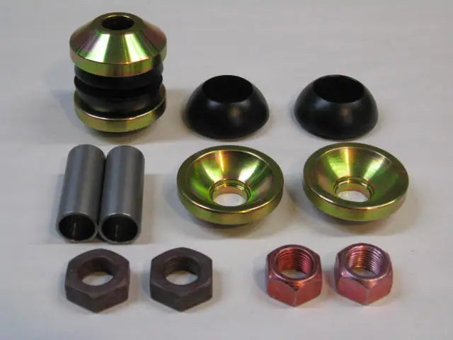 Delrin Monoball Strut Rod Bushing Set (1967-73) Mustang-Cougar (1966-70) Falcon-Comet-Fairlane