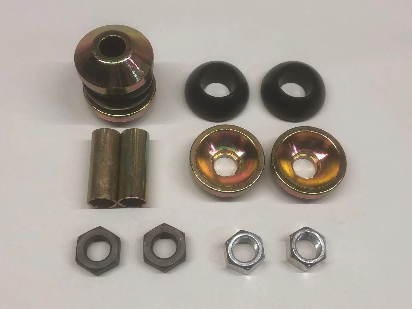 Delrin Monoball Strut Rod Bushing Set (1960-63) Falcon-Comet-Ranchero With Threaded/Adjustable Strut Rod