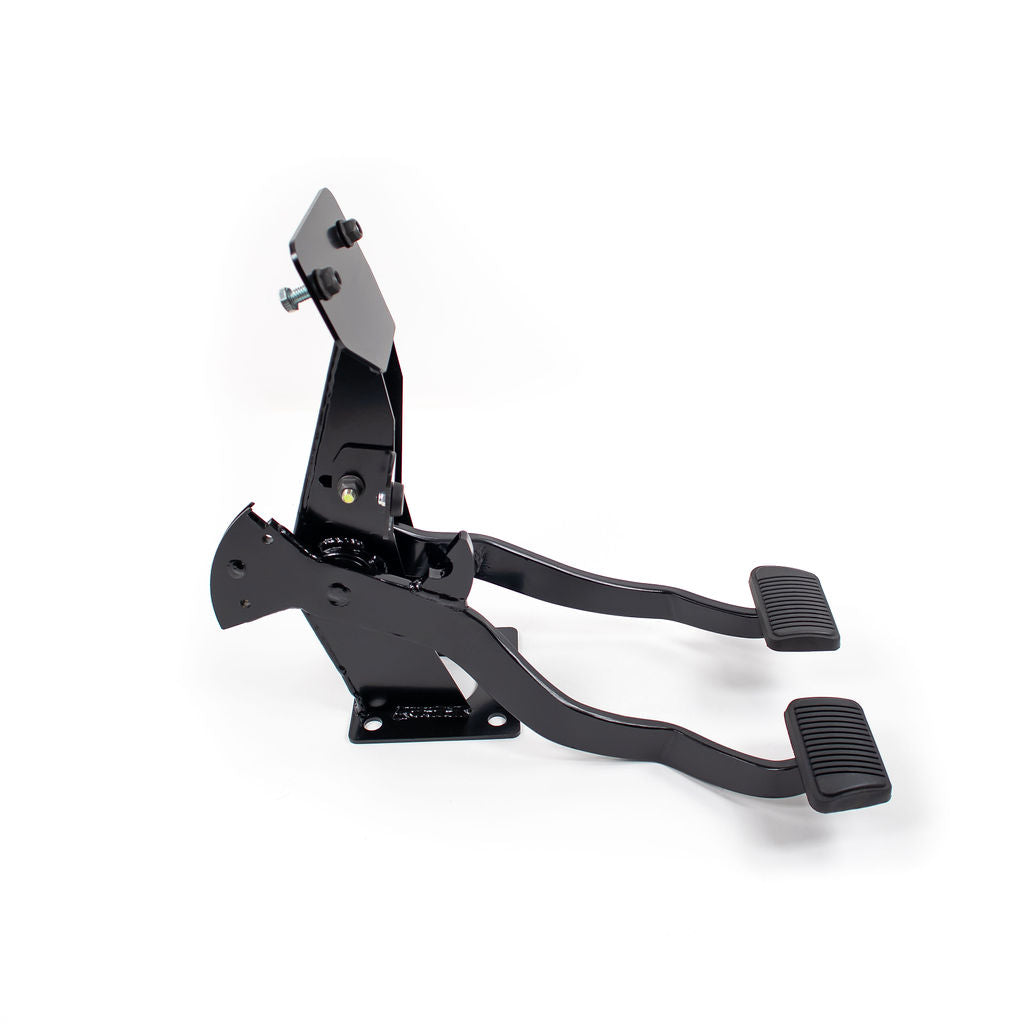 Pedal Support Assembly for 65-66 Mustang - Cable Clutch Pedal and Power Brake Pedal