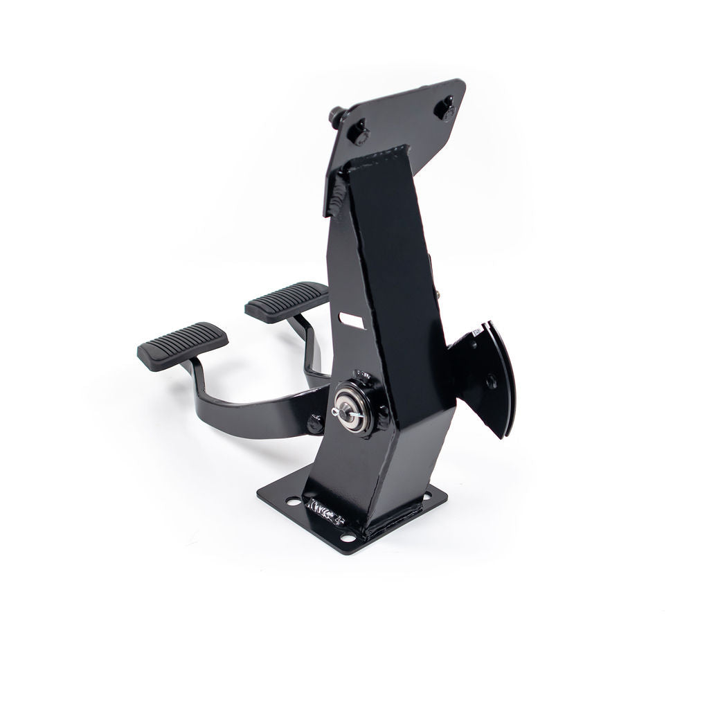 Pedal Support Assembly for 65-66 Mustang - Cable Clutch Pedal and Power Brake Pedal