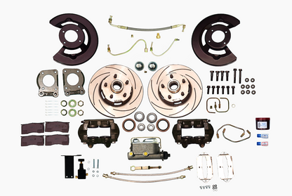 4 PISTON CALIPER BRAKE KIT for 1964.5-73 Mustang