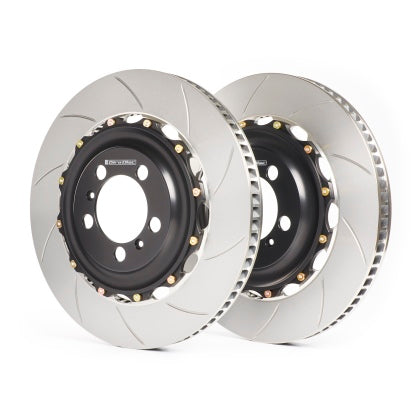 GiroDisc Slotted Front Rotors S550 Mustang Brembo Performance Package