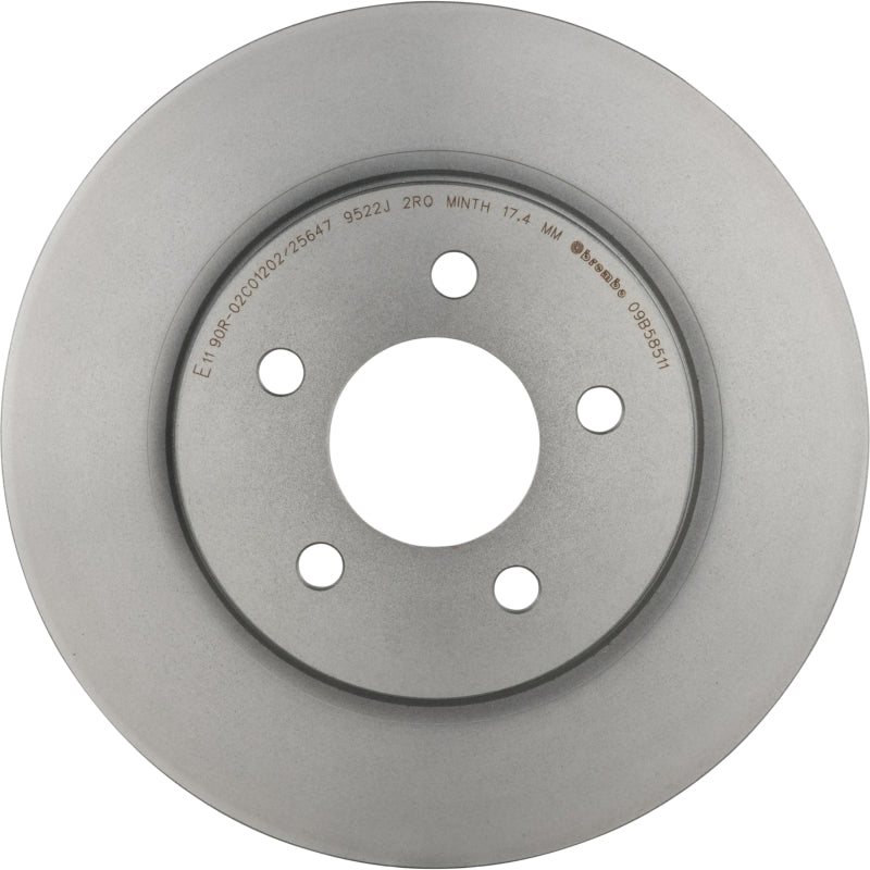Brembo OE UV Coated Rear Rotor 2005-2014 Mustang S197