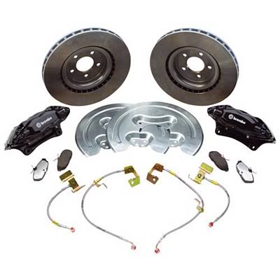 Ford Performance Parts Mustang GT 14 in. Brake Upgrade Kits for 2005-2014 MUSTANG - M-2300-S