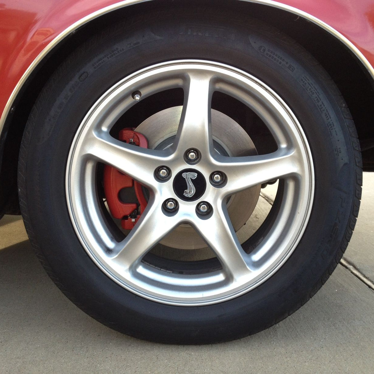 12.5", 13.2", 14", or 15" 2005-14 Mustang (S197) Brakes on 65-73 Mustang